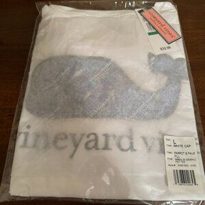 Vineyard Vines Short Sleeve Whale Tee with parrots & palms